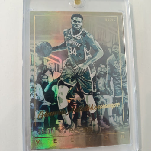 2022-23 Panini Recon Vector Giannis Antetokounmpo Gold #2