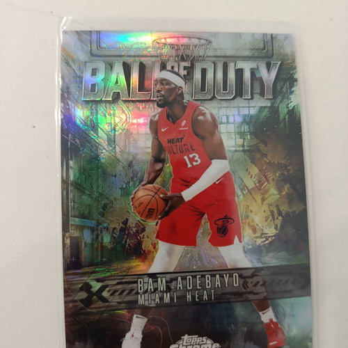 2024-25 Topps Ball of Duty Bam Adebayo Refractor #BD-15