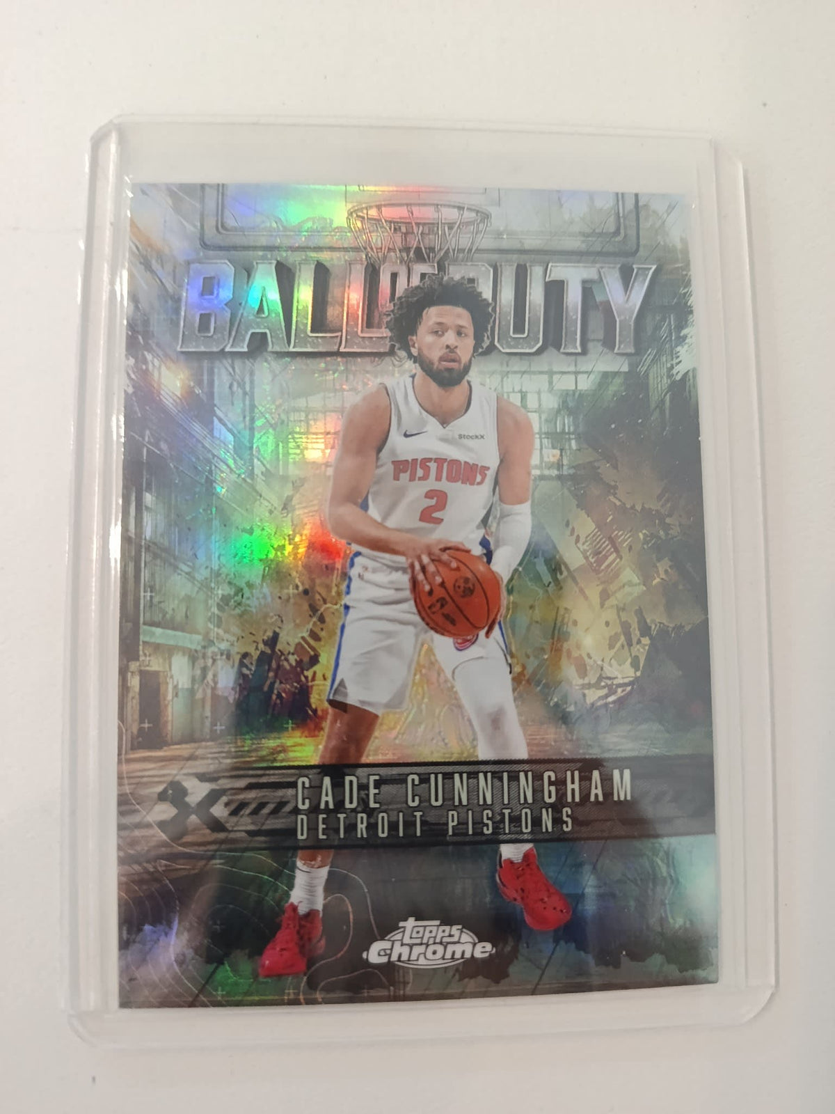2024-25 Topps Ball of Duty Cade Cunningham Refractor #BD-11