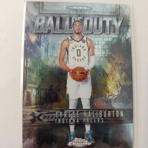2024-25 Topps Ball of Duty Tyrese Haliburton #BD-12