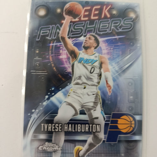 2024-25 Topps Sleek Finishers Tyrese Haliburton #SF-15