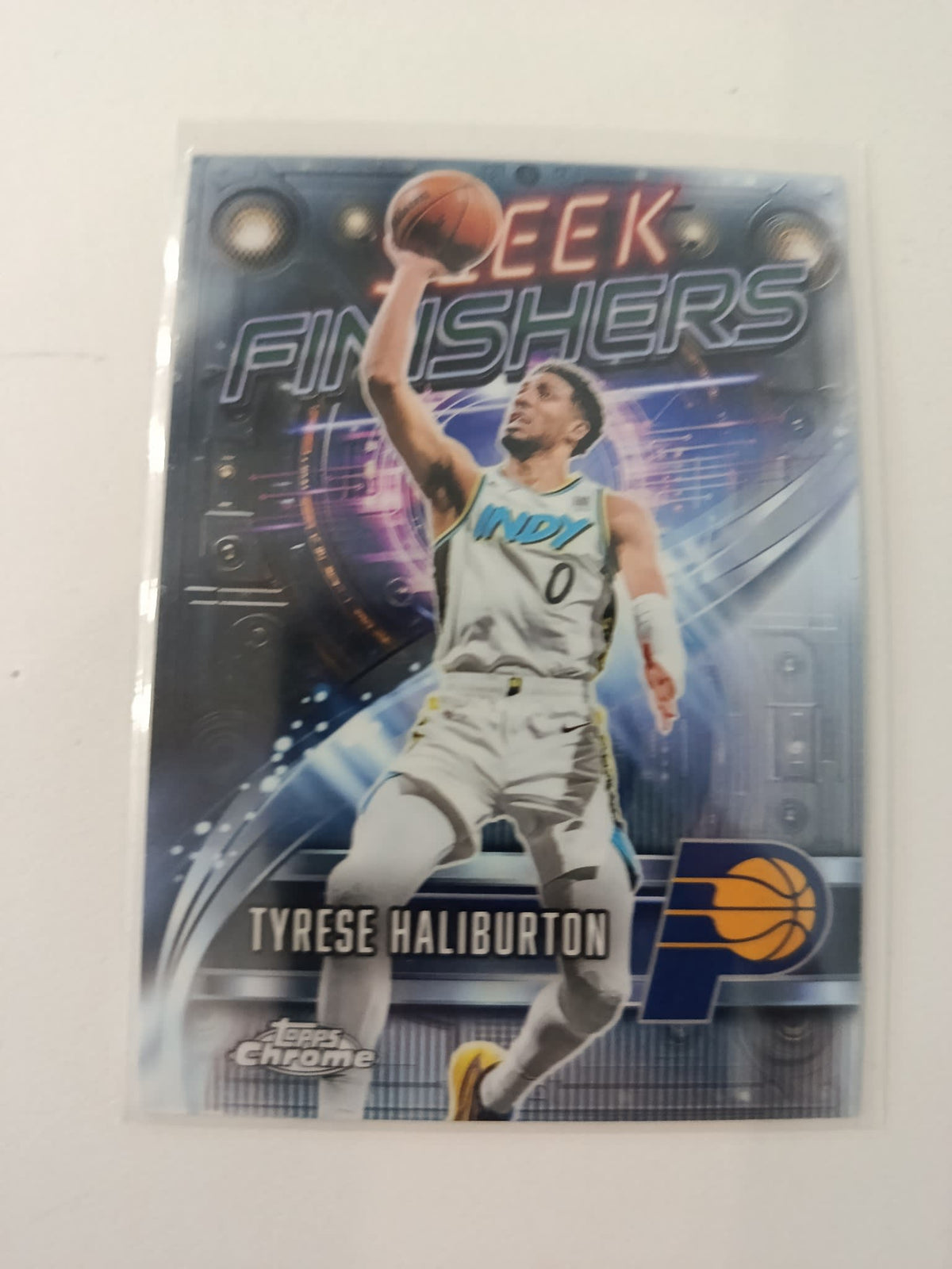 2024-25 Topps Sleek Finishers Tyrese Haliburton #SF-15
