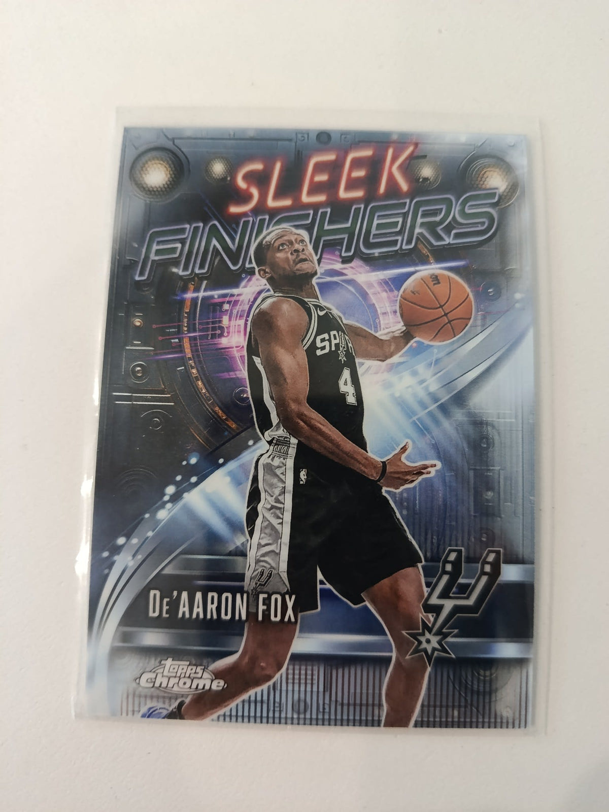 2025 Topps Sleek Finishers De'Aaron Fox #SF-17