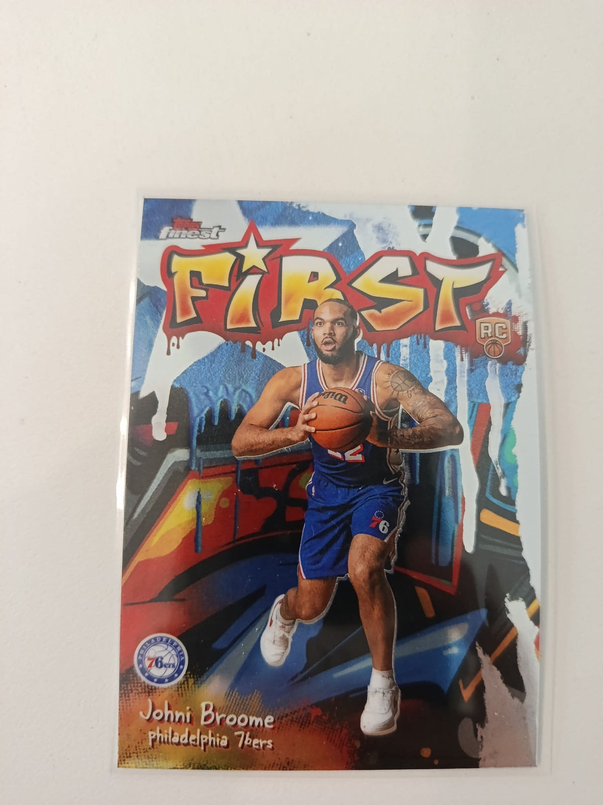 2025-26 Topps Finest First Johni Broome #F-25