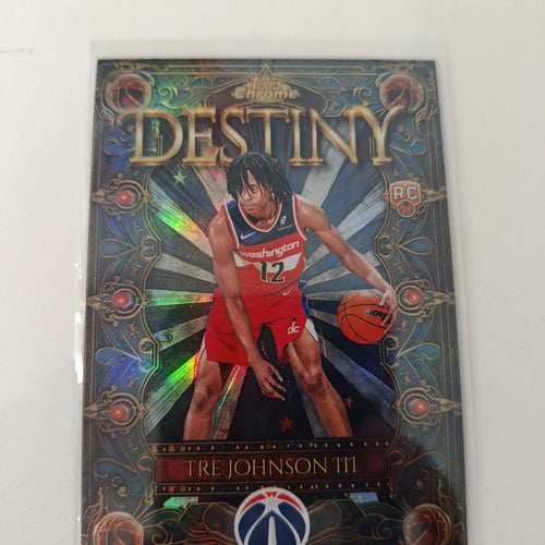 2024-25 Topps Destiny Tre Johnson III Refractor #D-6