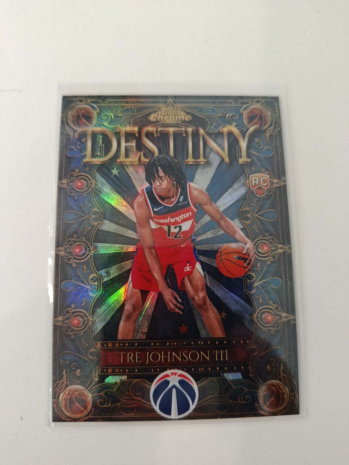 2024-25 Topps Destiny Tre Johnson III Refractor #D-6