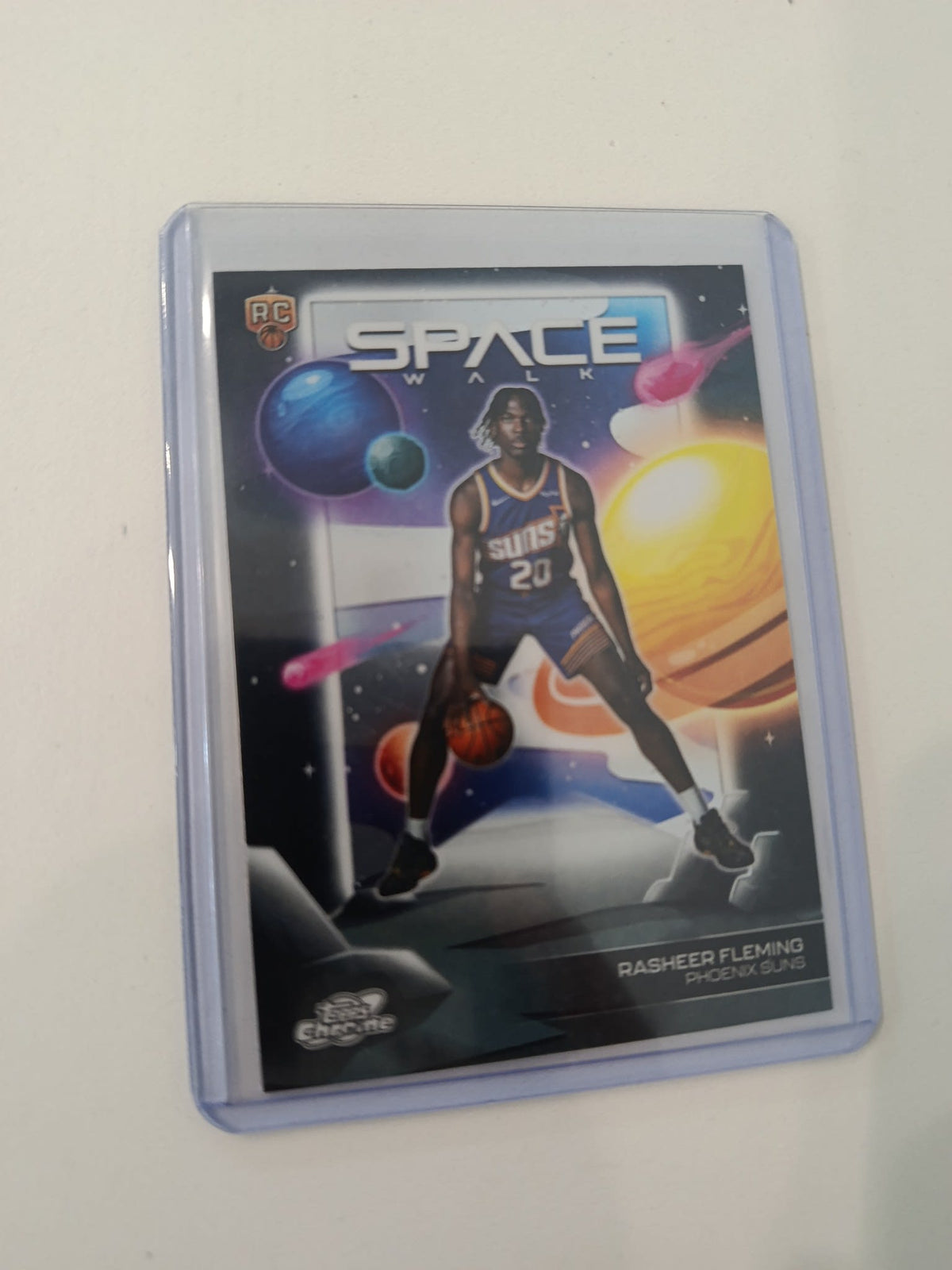 2025-26 Topps Space Walk Rasheer Fleming #SW-12