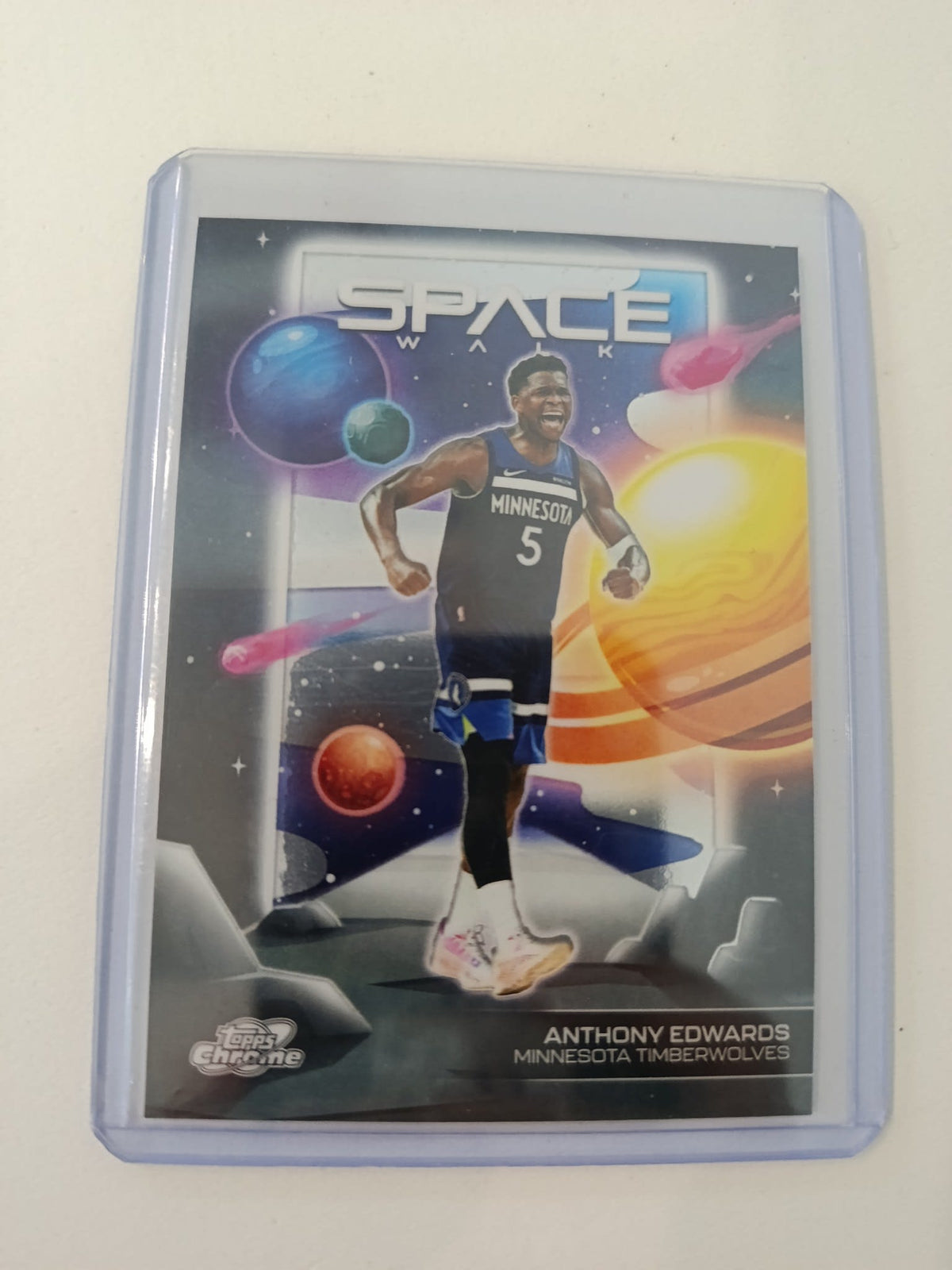 2025-26 Topps Space Walk Anthony Edwards #SW-5