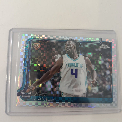 2025 Topps Sion James X-Fractor #283