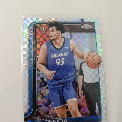 2025 Topps Chrome Magic Noah Penda Prizm #282
