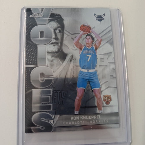 2025 Topps Voices Kon Knueppel #VS-9