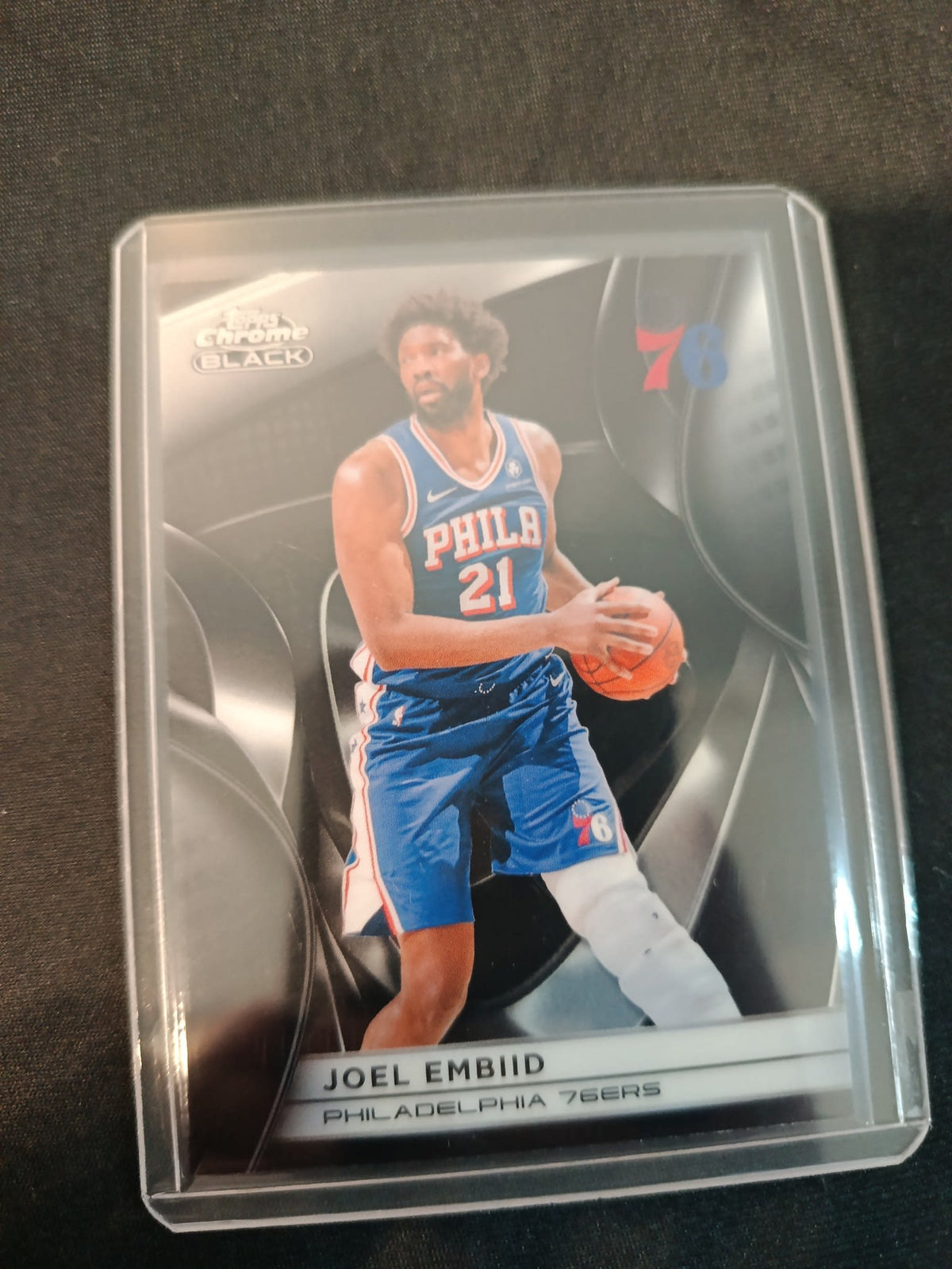 2025-26 Topps Chrome Black Joel Embiid #42