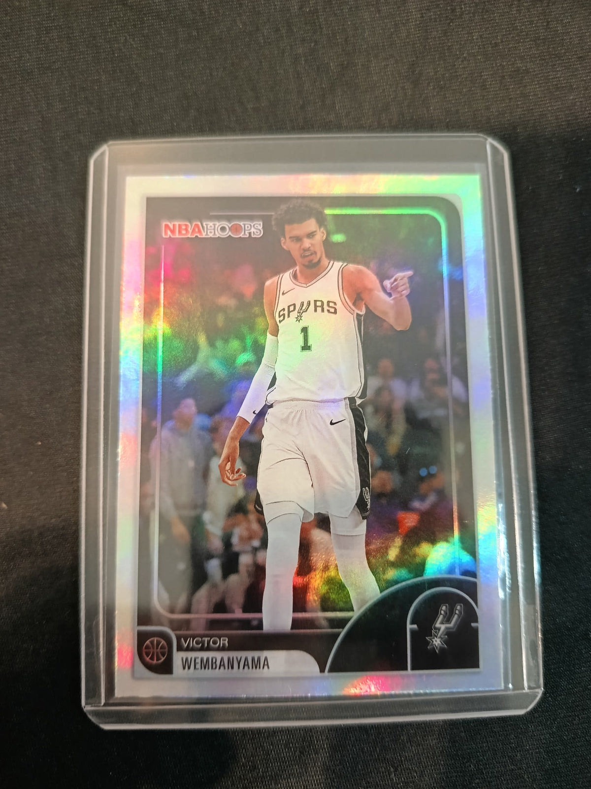 2025-26 Topps NBA Hoops Victor Wembanyama Silver #30