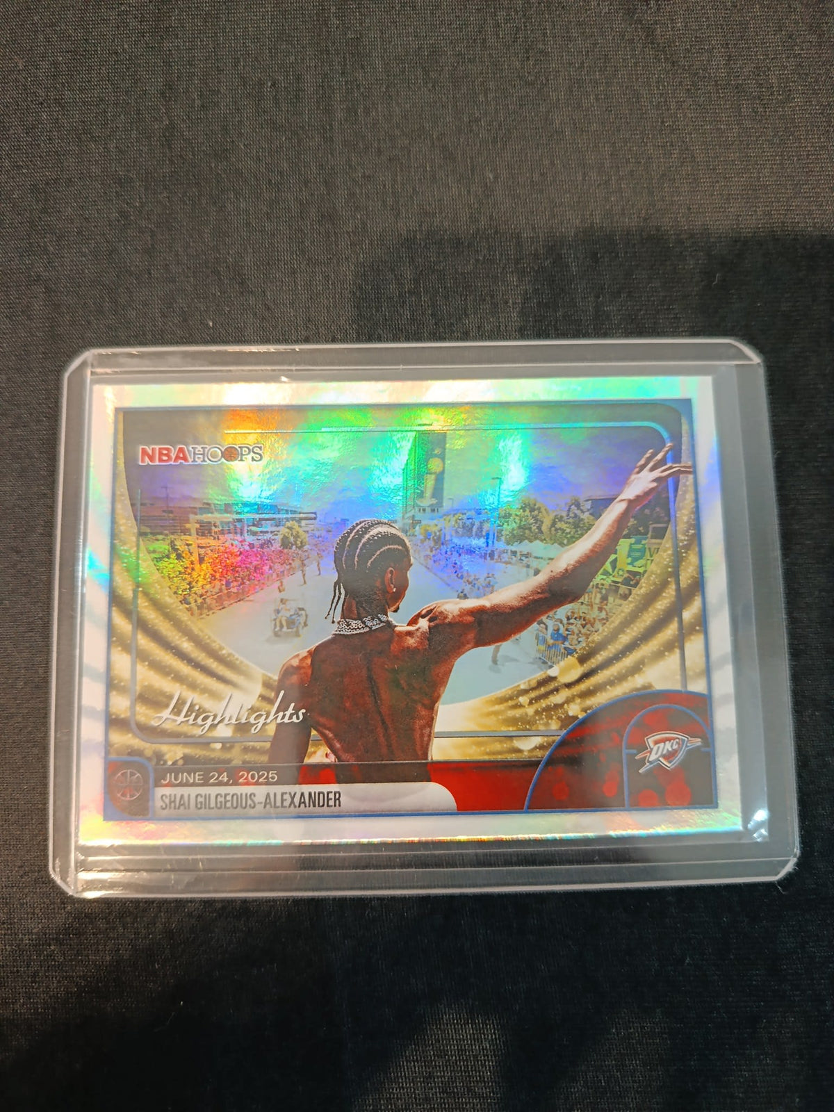 2024-25 Topps NBA Hoops Highlights Shai Gilgeous-Alexander Holo #268
