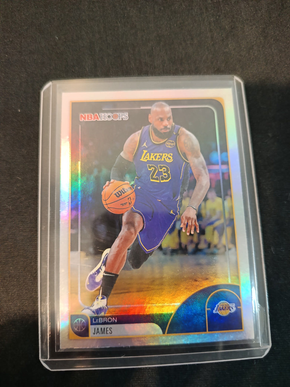 2025-26 Topps NBA Hoops LeBron James Gold #84