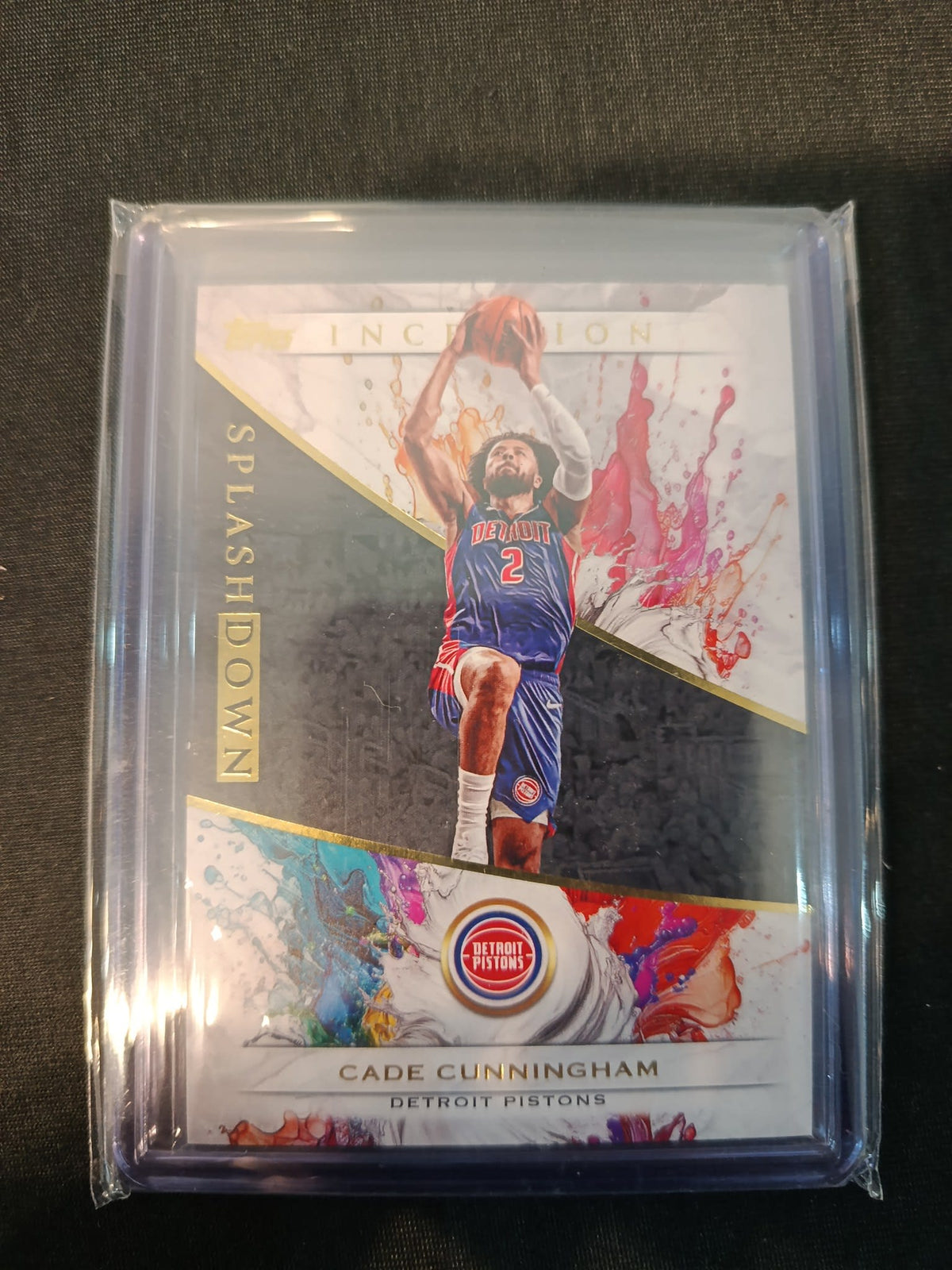 2025-26 Topps Inception Splash Down Cade Cunningham #S-11