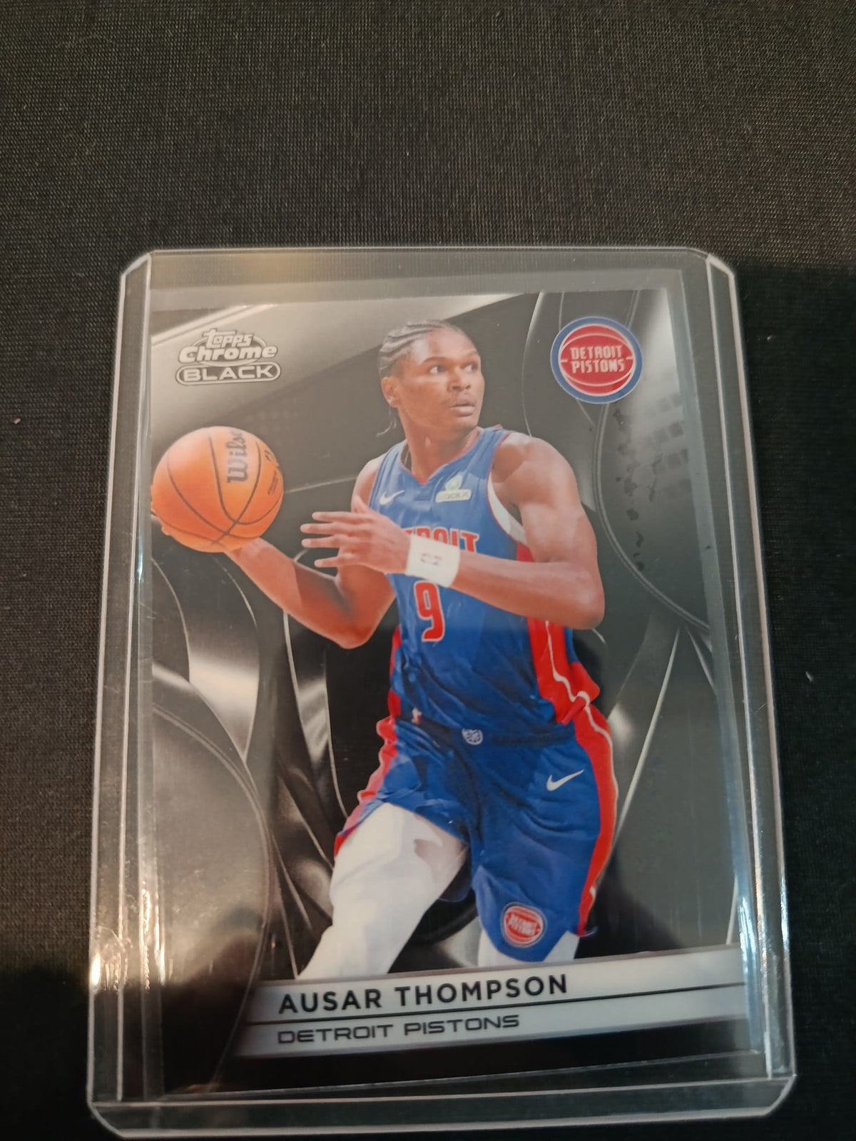 2024-25 Topps Chrome Black Ausar Thompson #23