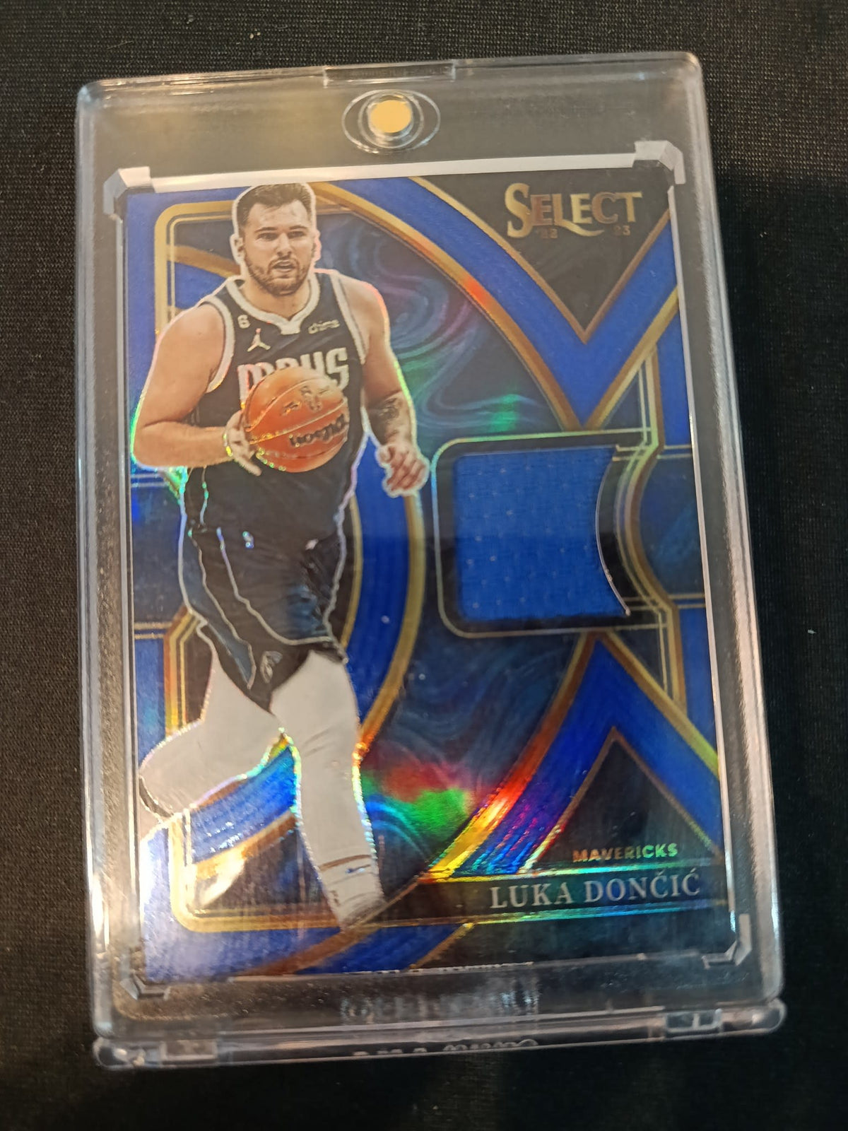 2022-23 Panini Select Selective Swatches Luka Dončić Prizm #SS-LD