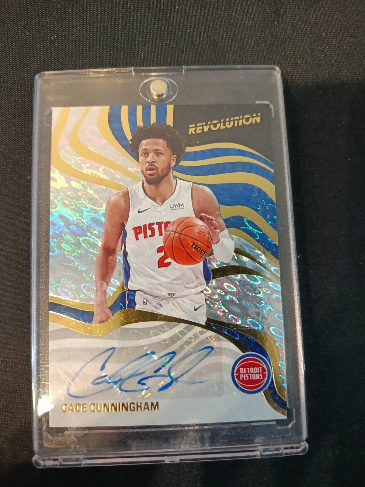 2024-25 Panini Revolution Revolution Signatures Cade Cunningham #RS-CCU