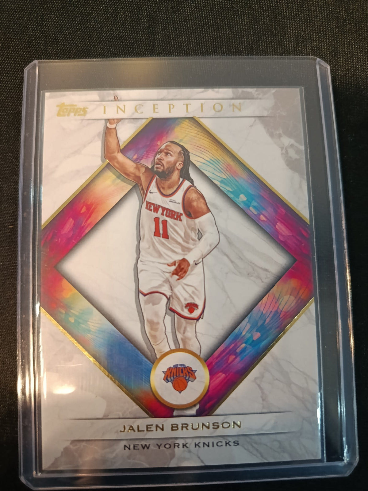 2025-26 Topps Inception Jalen Brunson Tie-Dye #82
