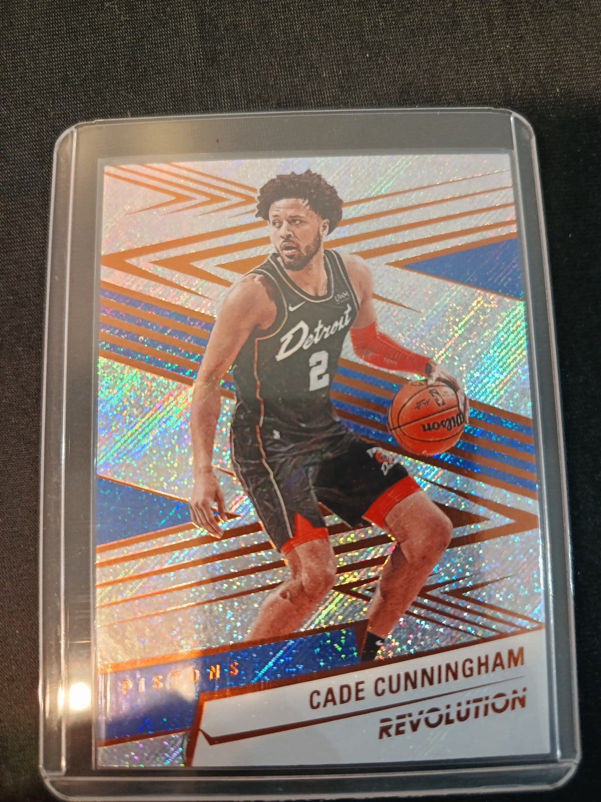 2024-25 Panini Revolution Cade Cunningham Shimmer #32