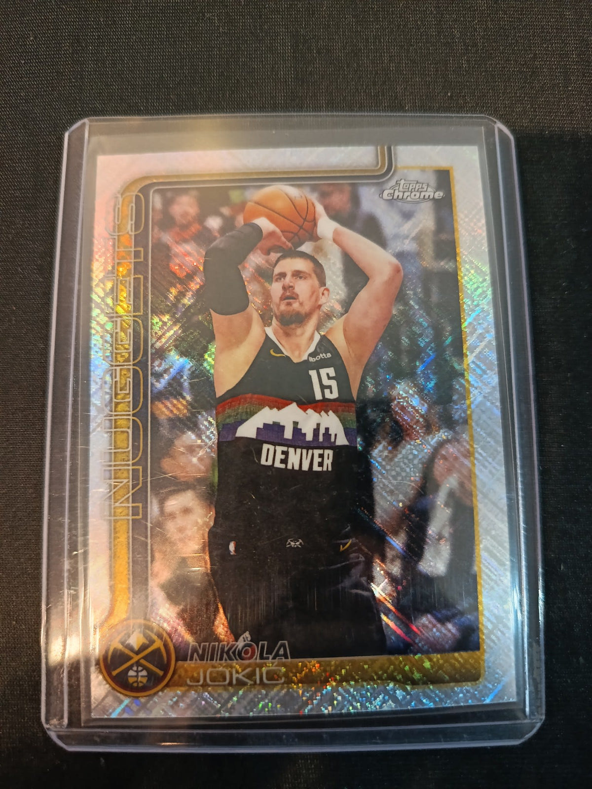 2025-26 Topps Nikola Jokić Gold #12