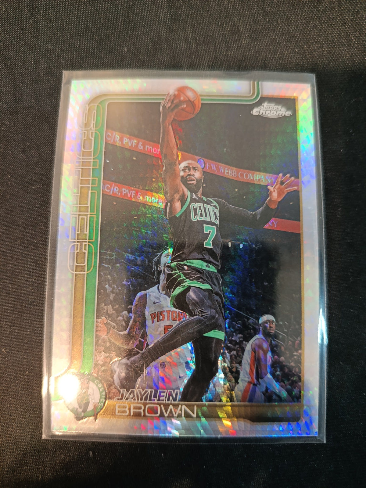 2025-26 Topps Celtics Jaylen Brown Cracked Ice #9