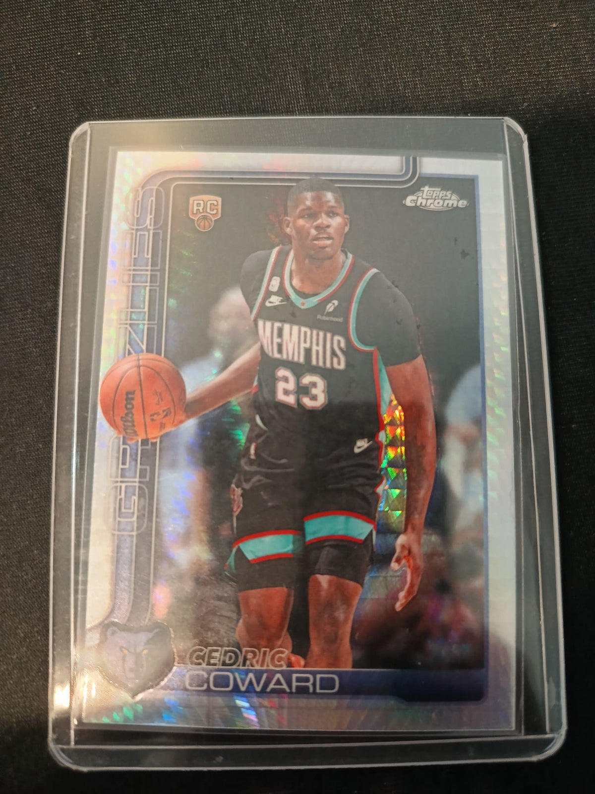 2025-26 Topps Cedric Coward #161