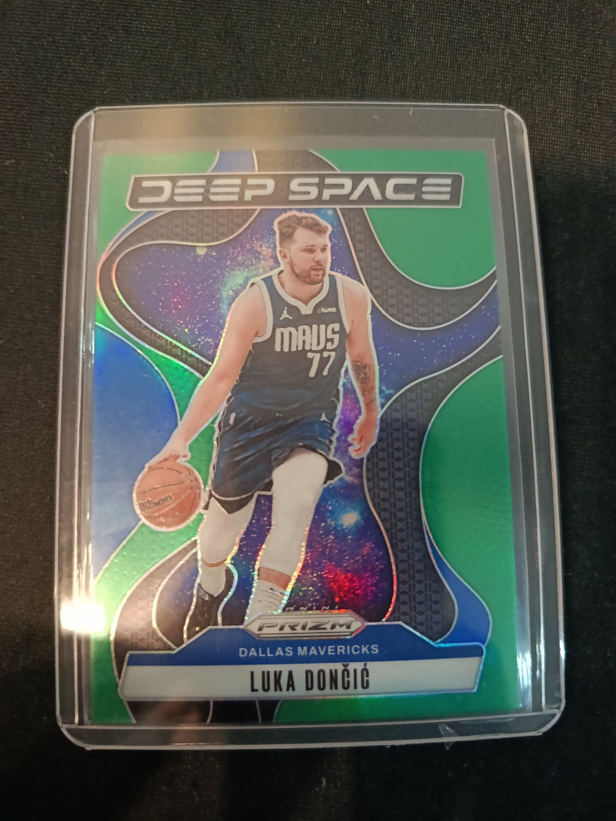 2024-25 Panini Prizm Deep Space Luka Dončić Green #4