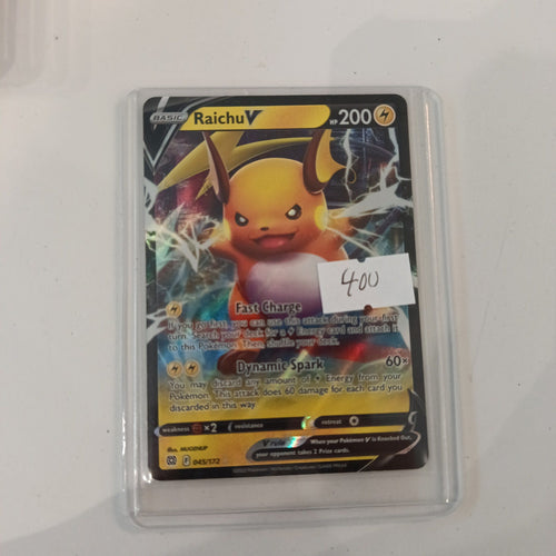 Pokemon Raichu V SWSH Brilliant Stars #045/172 2022 (English)