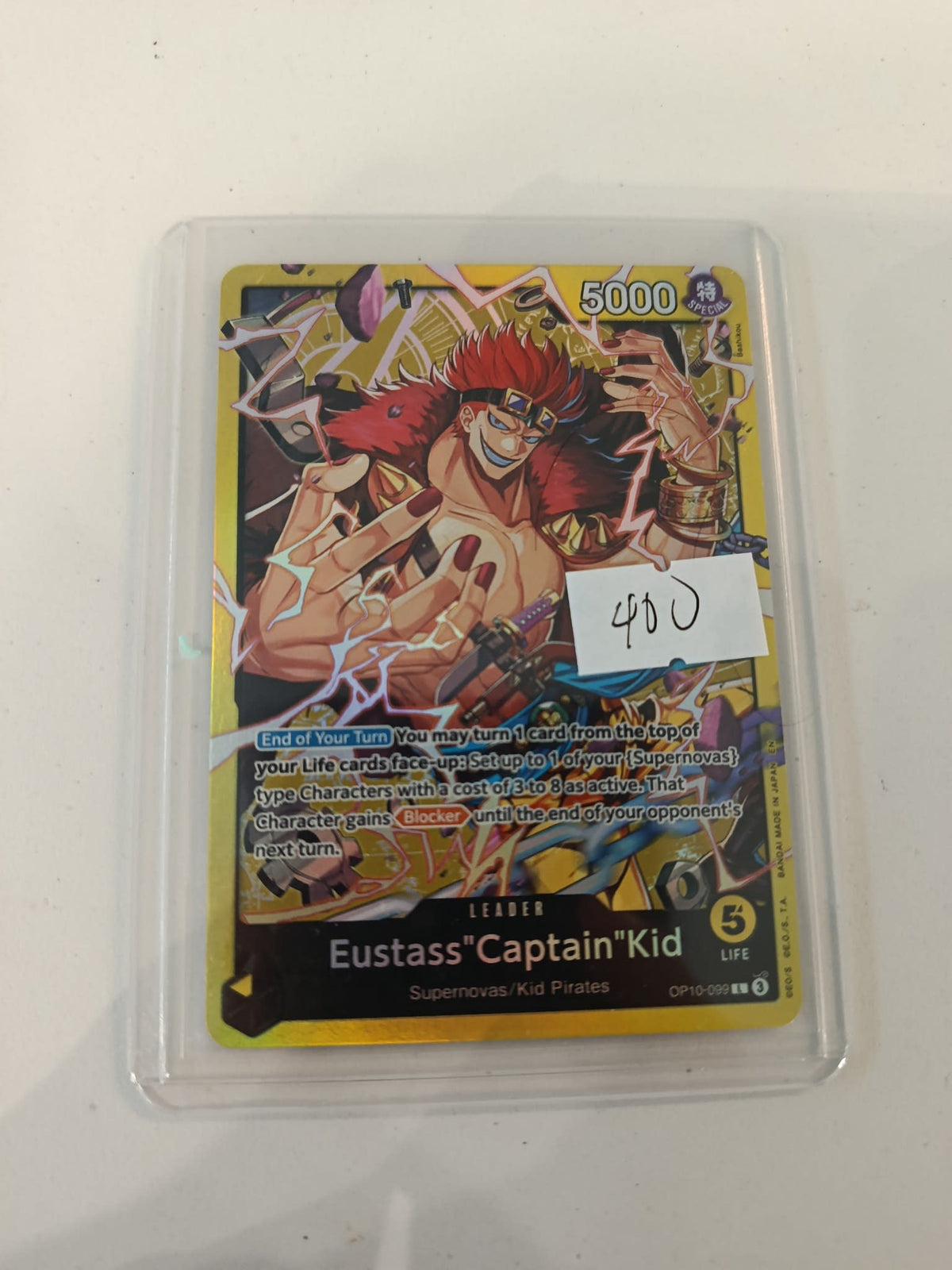One Piece Eustass "Captain" Kid OP-10 #OP10-099 (English)