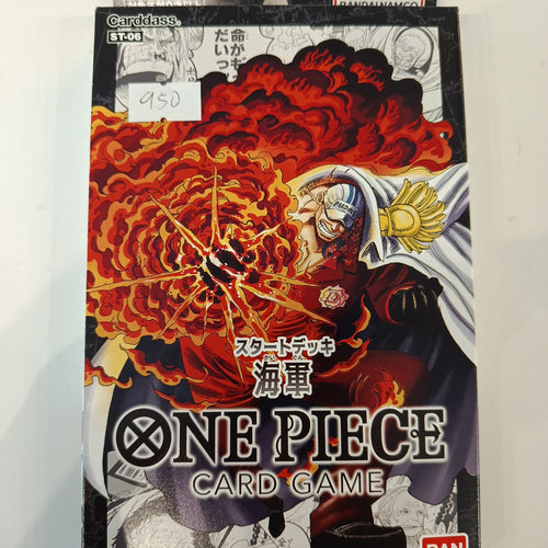 One Piece ST-06 Marine Sakazuki (Akainu) Starter Deck 2022 (Japanese)