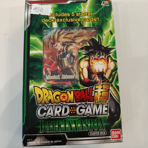 Dragon Ball Super Card Game Dark Invasion (SD3) Bardock, Unbound by Darkness Starter Deck