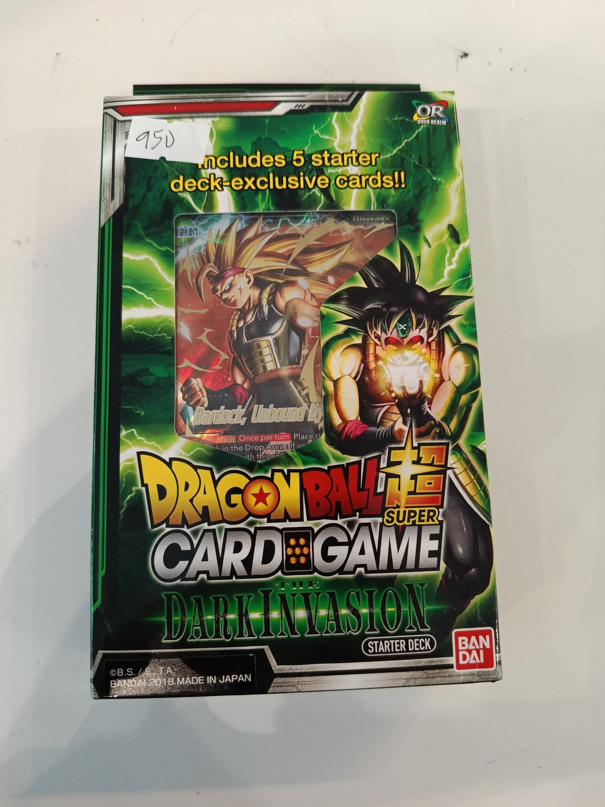 Dragon Ball Super Card Game Dark Invasion (SD3) Bardock, Unbound by Darkness Starter Deck
