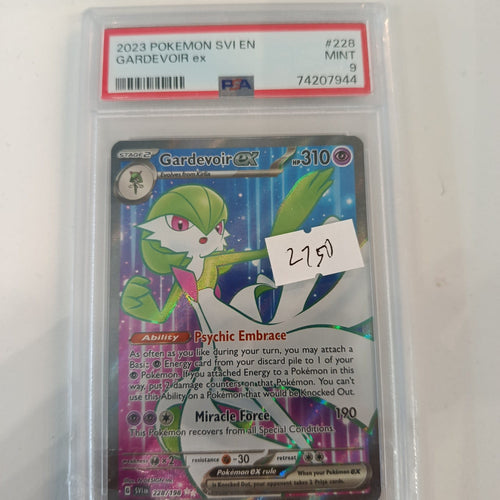2023 SV1 EN Gardevoir ex #228 PSA 9