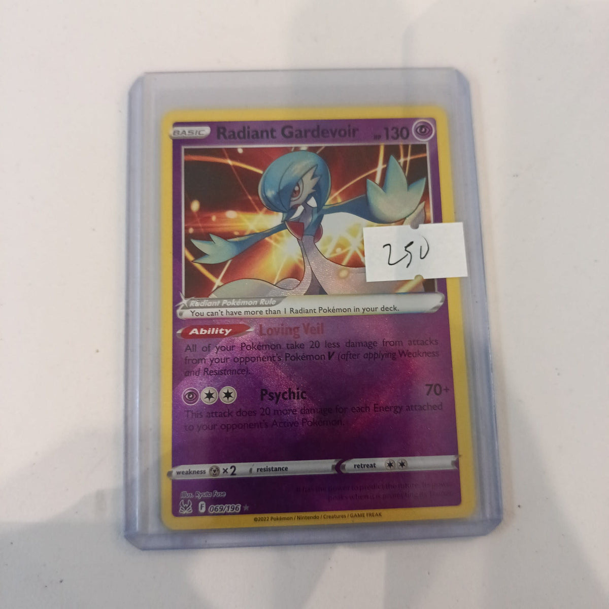 Pokemon Radiant Gardevoir Lost Origin #069/196 2022 (English) 069/196