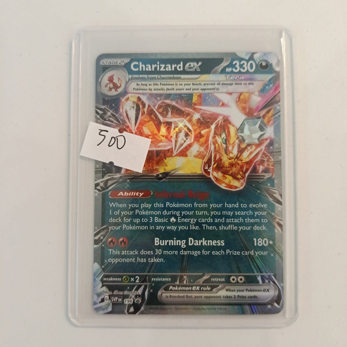 Pokemon Charizard ex SVP EN (Black Star Promos) #196 2025 (English)