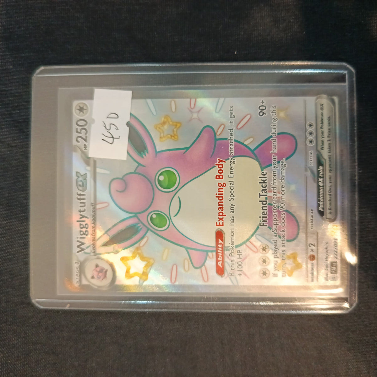 Pokemon Company Scarlet & Violet Wigglytuff #250 PSA 9