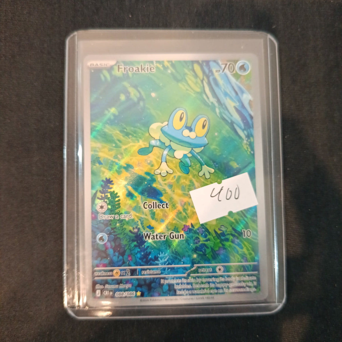 Pokemon Froakie CR1H #088/086 2026 (English) 088/086