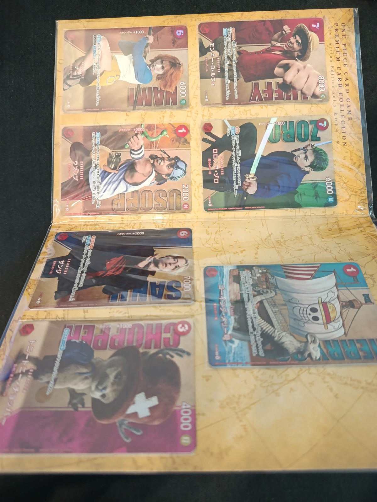 One Piece Premium Card Collection - Live Action Edition vol.2 麦わらの一味 Monkey D. Luffy Colle - view 2