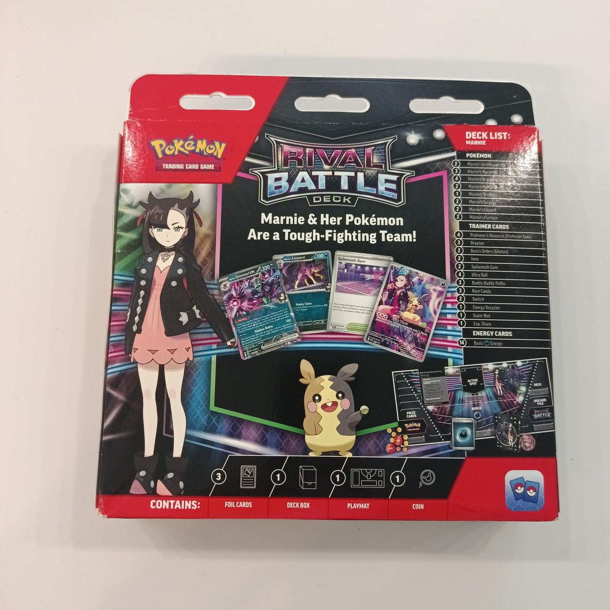 Pokemon Trading Card Game Rival Battle Deck Marnie - view 2