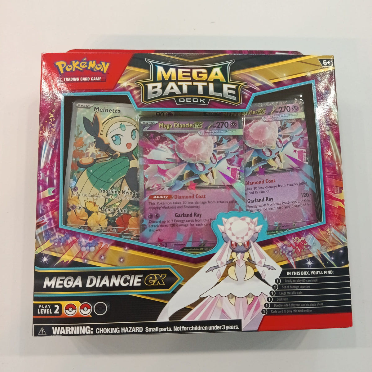 Pokemon Trading Card Game Mega Battle Deck Mega Diancie ex