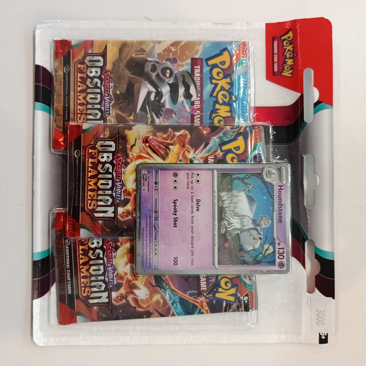 Pokemon Obsidian Flames Houndstone Blister 2023 (English)