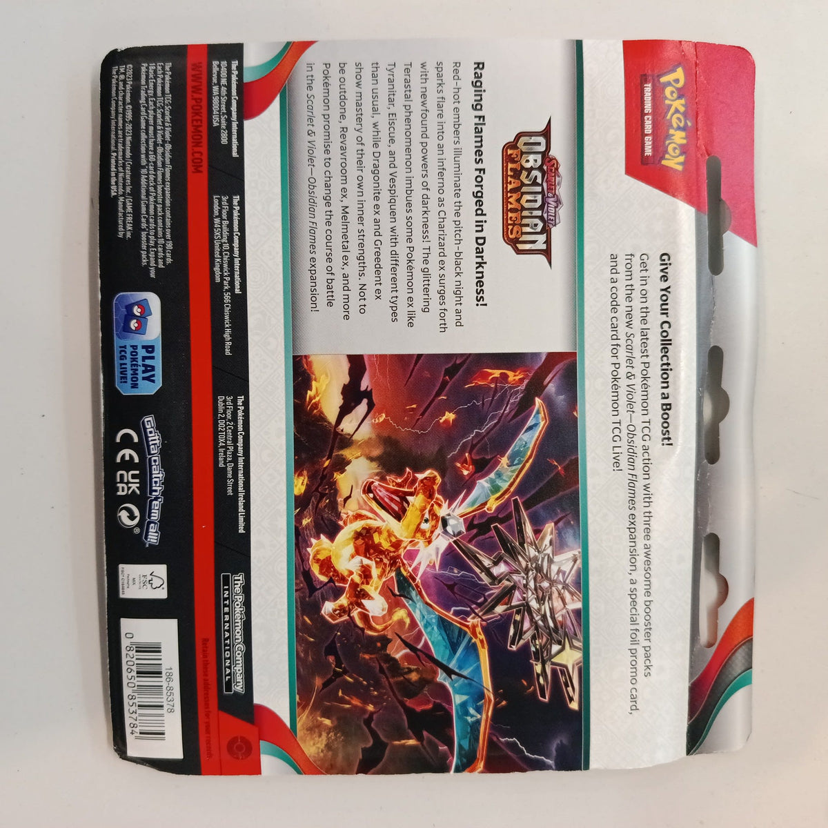 Pokemon Obsidian Flames Houndstone Blister 2023 (English) - view 2