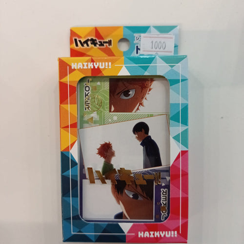 2025 Haikyu!! Ensky Playing Cards Hinata Shoyo / Kageyama Tobio