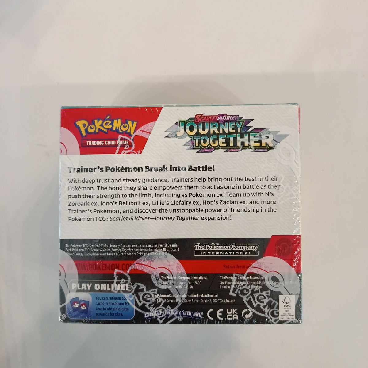 Pokemon Scarlet & Violet Journey Together N's Zoroark ex 2025 (English) - view 2