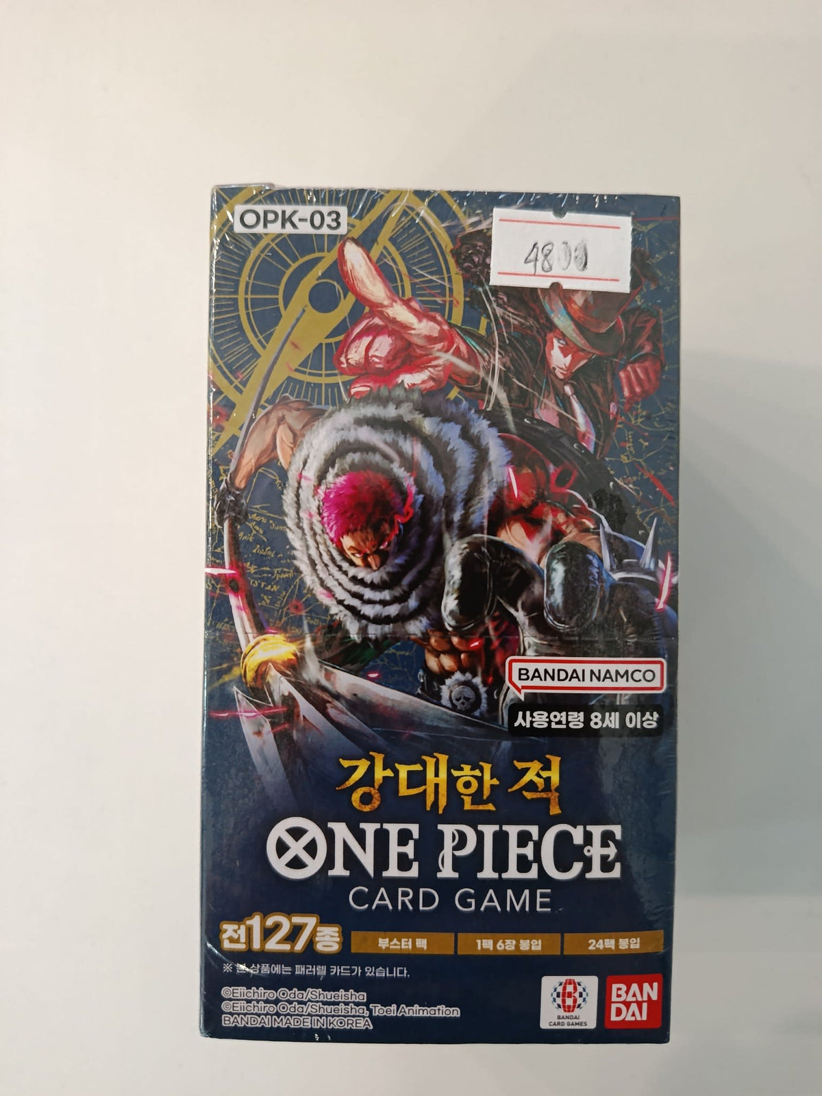 One Piece OPK-03 Eustass Kid Booster Pack 2024 (Korean)