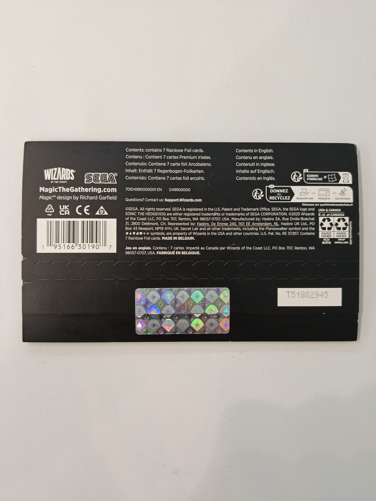 Magic: The Gathering Secret Lair Drop Series x Sonic the Hedgehog — Friends & Foes 2025 (E - view 2