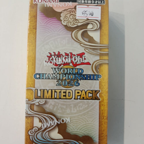 Yu-Gi-Oh World Championship 2026 Limited Pack Booster Pack 2026 (Japanese)