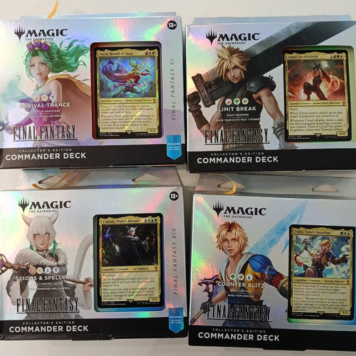 Magic: The Gathering Final Fantasy VII Cloud, Ex-Soldier Commander Deck (English)